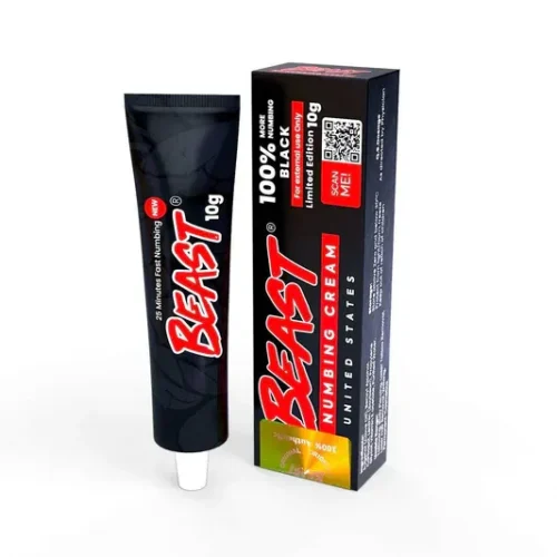 Beast Numbing Cream Black 100% | Long Lasting 4-6 Hours