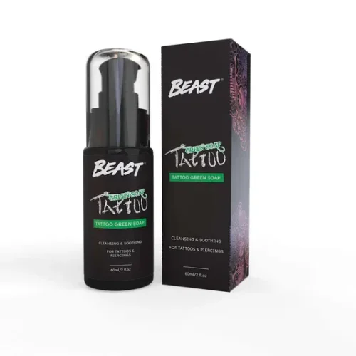 Beast Tattoo Aftercare – Green Soap for Superior Care & Protection